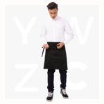 F28-Half-Bistro-Apron-Black