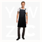 ACRS602-Byron-Cross-Back-Apron-Black