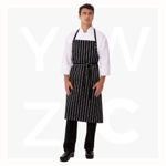 A100-English-Chef-Apron-Black