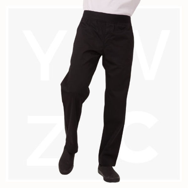 PBN01-Lightweight-Slim-Chef-Pants-Black