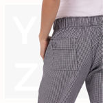 WBAB-Women's-Chef-Pants-Small-Checks-Pocket