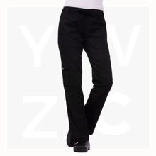 CPWO-Women's-Cargo-Chef-Pants-Black