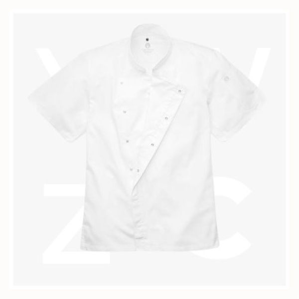 SSSN-Cannes-Press-Stud-Chef-Jacket-White