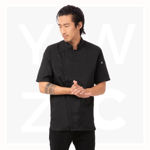 BCSZ009-Springfield-Chef-Jacket-Black