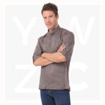 BCLZ008-Hartford-Chef-Jacket-GraphiteGrey