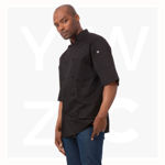 JLCV-Montreal-Cool-Vent-Chef-Jacket-Black