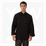 JLLS-Calgary-Cool-Vent-Chef-Jacket-Black