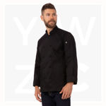 CBC01-Bowden-Chef-Jacket-Black