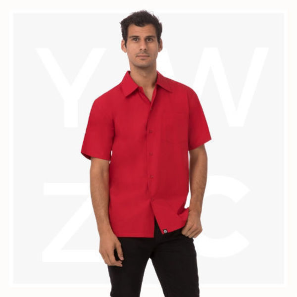 C100-Genova-Cafe-Shirt-Red