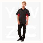 CSMC-Men’s-Universal-Contrast-Shirt-BlackRed