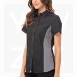 CSWC-Women’s-Universal-Contrast-Shirt-BlackGrey-Sleeve