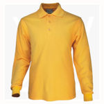 CP1401-Mens-Long-Sleeve-Basic-Polo-Gold