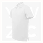 CP1549-Unisex-Adults-Plain-Cotton-Polo-White