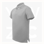 CP1549-Unisex-Adults-Plain-Cotton-Polo-Grey