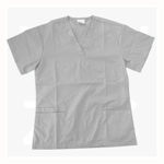 CS1642-Ladies-Scrubs-Top-Grey