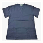 CS1642-Ladies-Scrubs-Top-NavyBlue