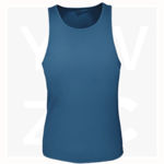 CT1411-Mens-Brushed-Action-Back-Singlet-Cyan