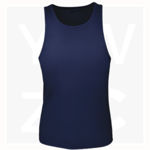 CT1412-Ladies-Brushed-Action-Back-Singlet-NavyBlue