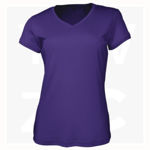 CT1418-Ladies-Brushed-V-Neck-Tee-Shirt-Purple