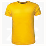 CT1420-Mens-Brushed-Tee-Shirt-Yellow