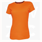 CT1422-Ladies-Brushed-Tee-Shirt-Orange