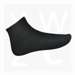 SC1407-Unisex-Ankle-Length-Sports-Socks-Black