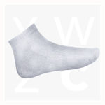 SC1407-Unisex-Ankle-Length-Sports-Socks-White