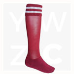 SC1105-Sports-Socks-BurgundyWhite