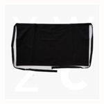 WA0387-Cotton-Drill-Quarter-Apron-No-Pocket-Black