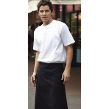 WA0391-Cotton-Drill-Three-Quarter-Apron-With-Pocket-Model