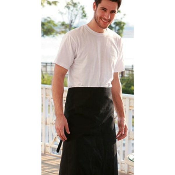 WA0392-Cotton-Drill-Three-Quarter-Apron-No-Pocket-Model