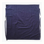 WA0395-Cotton-Drill-Continental-Apron-No-Pocket-NavyBlue