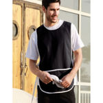 WA0676-Polyester-Drill-Popover-Apron-With-Pocket-Model
