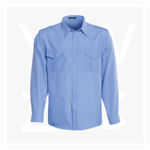 BS192-Unisex-Adults-Service-Shirt-Long-Sleeve-LightBlue