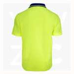 PGW2-Hi-Vis-Classic-Polo-LimeNavy-Back