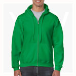 GB18600-Heavyblend-Adult-Zip-Hooded-Sweatshirt-IrishGreen