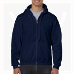 GB18600-Heavyblend-Adult-Zip-Hooded-Sweatshirt-Navy