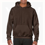 GB18500-Heavyblend-Adult-Hooded-Sweatshirt-DarkChocolate