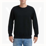 HF000-Hammer-Adult-Crewneck-Fleece-Black