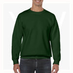 GB18000-Heavyblend-Adult-Crewneck-Sweatshirt-ForestGreen