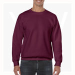 GB18000-Heavyblend-Adult-Crewneck-Sweatshirt-Maroon