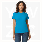GB65000L-Ladies'-Cotton-T-shirt-Sapphire