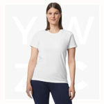 GB65000L-Ladies'-Cotton-T-shirt-White