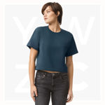GB102-Womens-Fine-Jersey-Boxy-T-shirt-SeaBlue