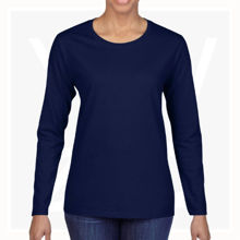 GB5400L-Ladies'-Long-Sleeve-T-Shirt-Navy