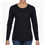 GB5400L-Ladies'-Long-Sleeve-T-Shirt-Black