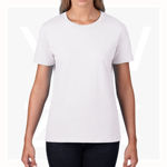 GB4100L-Ladies'-Premium-Cotton-T-Shirt-White