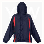 J008UN-Ladies-Shower-Proof-Sportech-Nylon-Jacket-NavyRed