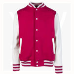 F906HO-Mens-Varsity-Jacket-HotpinkWhite