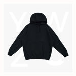 F369HB-Mens'-Cotton-Care-Kangaroo-Hoodie-Black